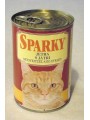 Vlažna hrana za mačke Sparky konzerva riba 400gr 